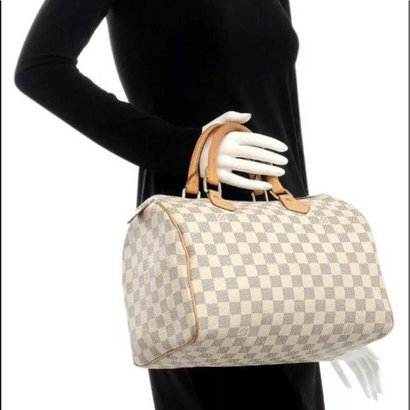 Louis Vuitton Handbags - ❤️SOLD❤️ Louis Vuitton Damier Azur Speedy Satche